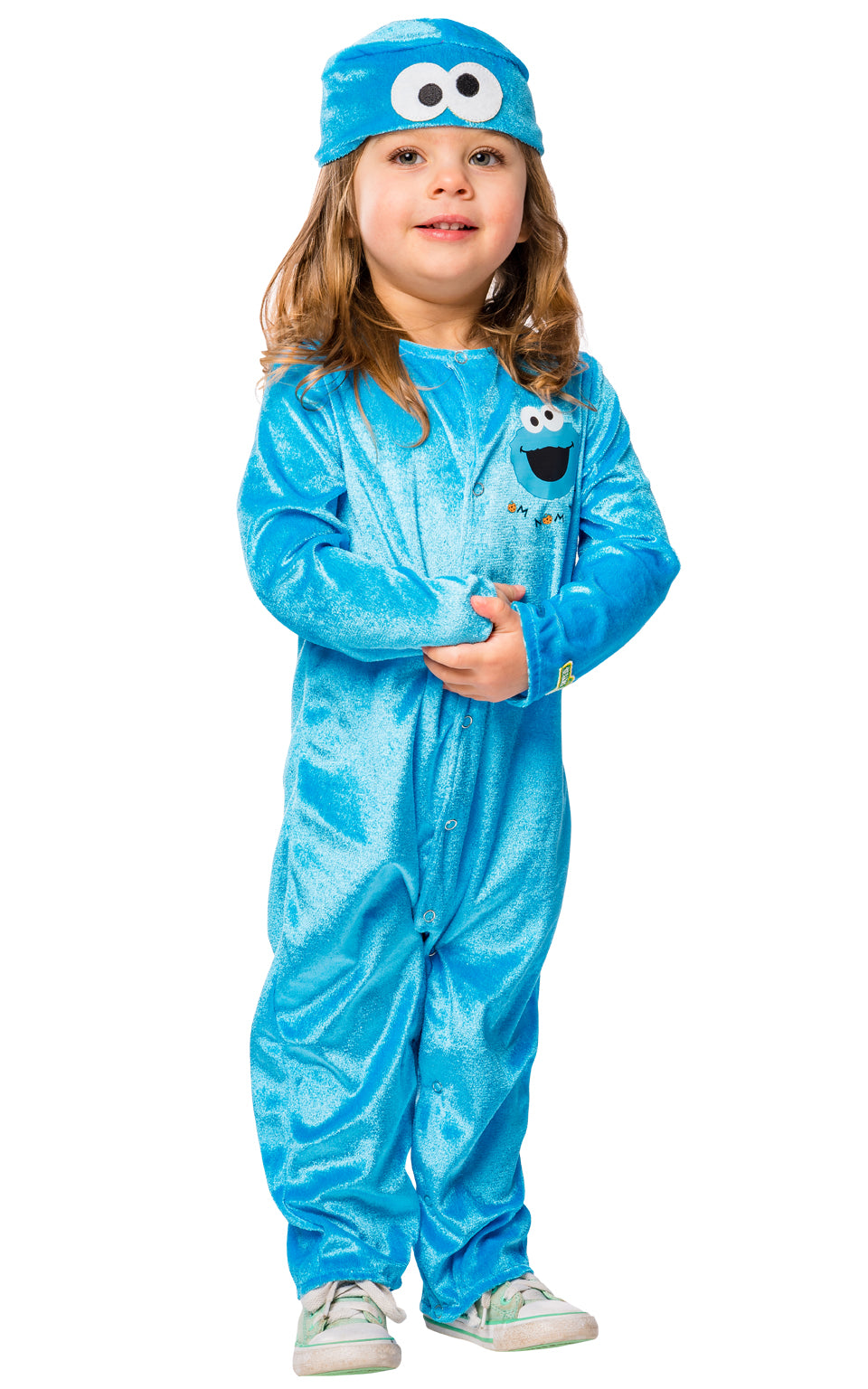 Unisex Kids Sesame Street Cookie Monster Muppet Fancy Dress Costume