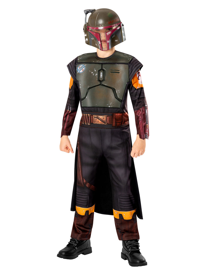 Boys Kids Boba Fett Deluxe Star Wars Superhero Movie Book Day Fancy Dress Costume