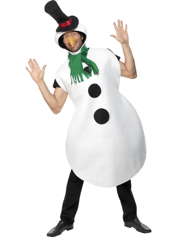 Christmas Snowman Mens Costume