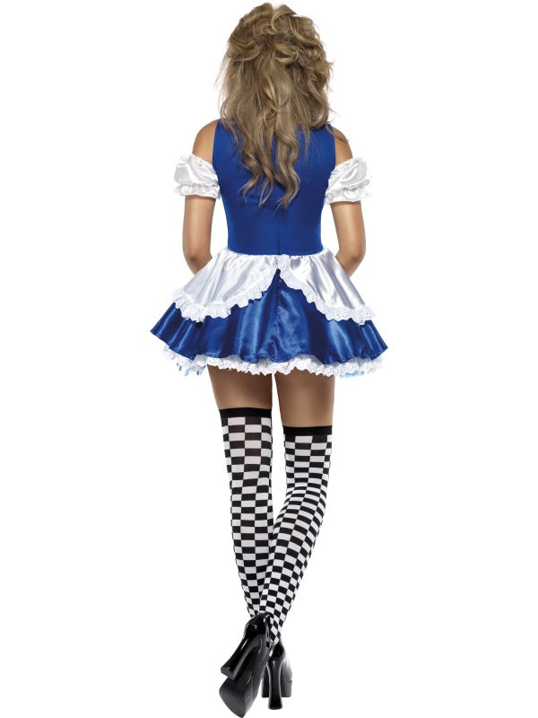 Ladies Sexy Wonderland Fairy Tale Alice Book Day Costume