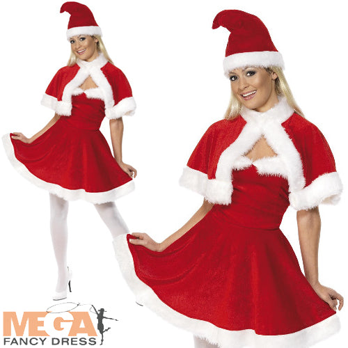 Ladies Miss Santa Costume