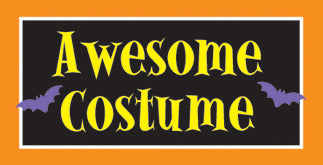 Multi - Label Halloween Trophy