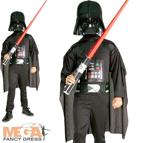 Kids Darth Vader Costume (With Lightsaber)