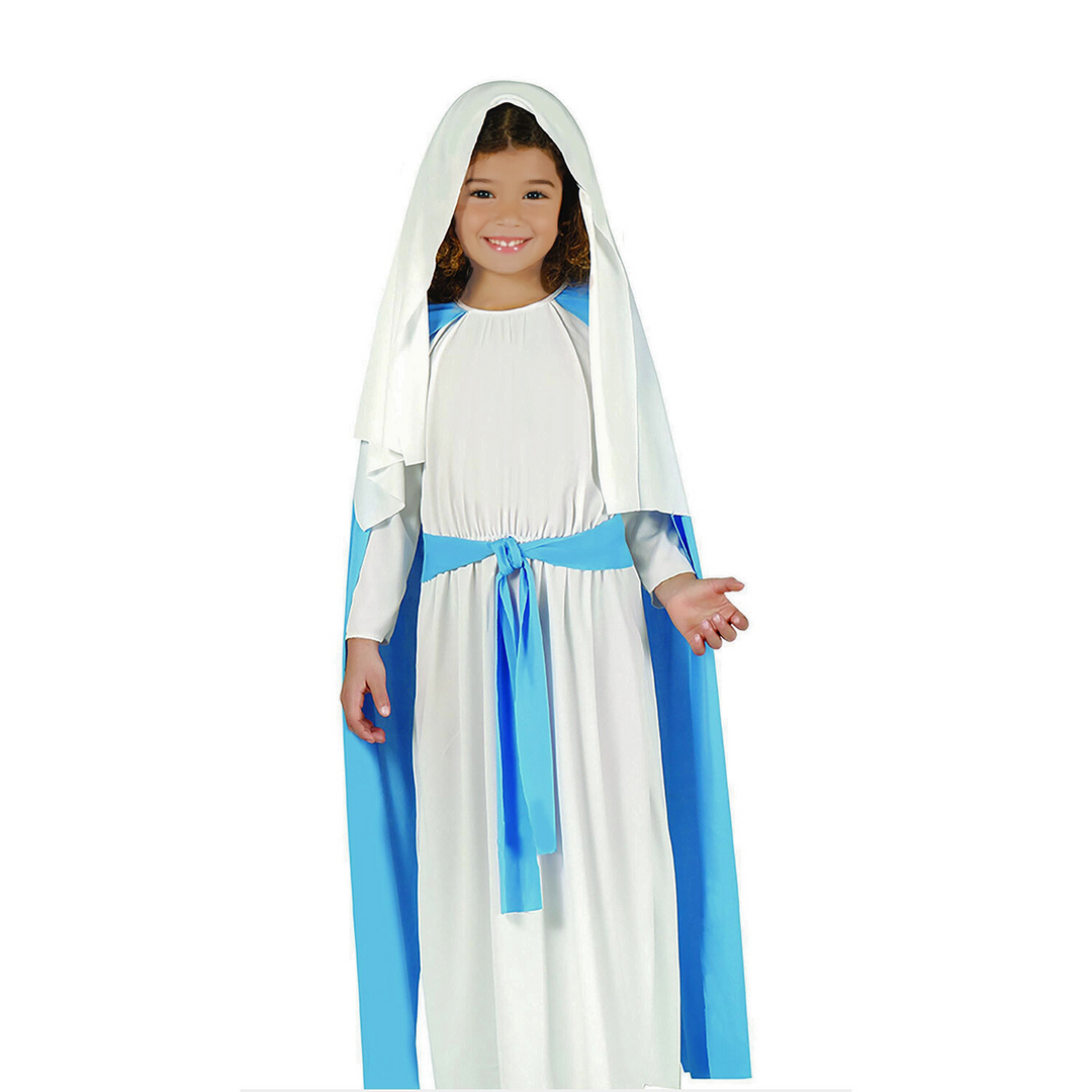 Girls Golden Angel Christmas Nativity Costume