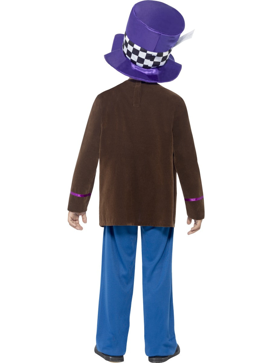 Kids Deluxe Mad Hatter Book Character Costume