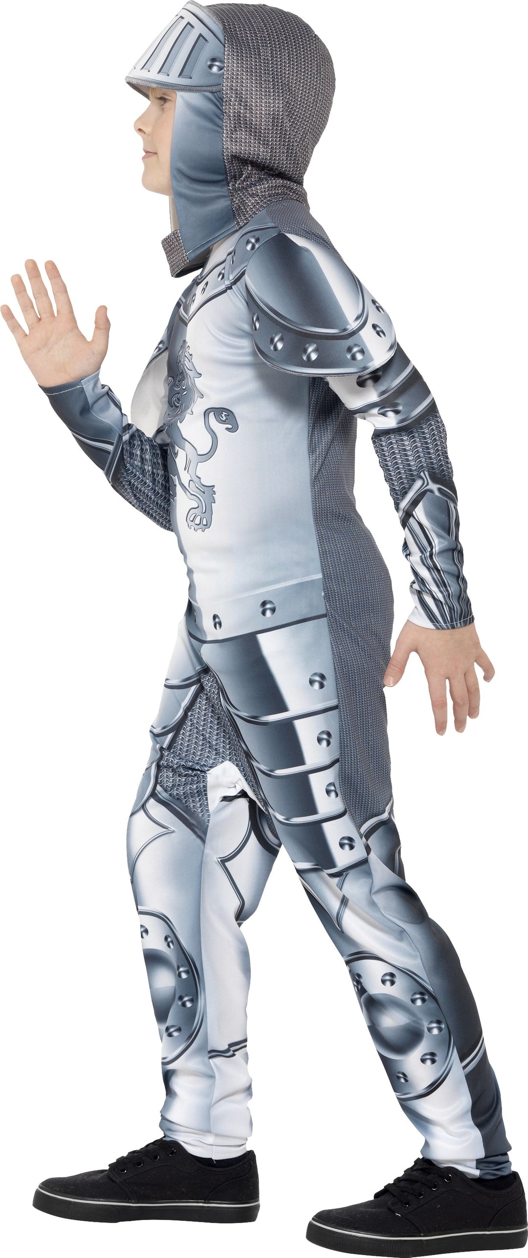 Boys Armoured Knight Medieval Tudor Book Day Costume