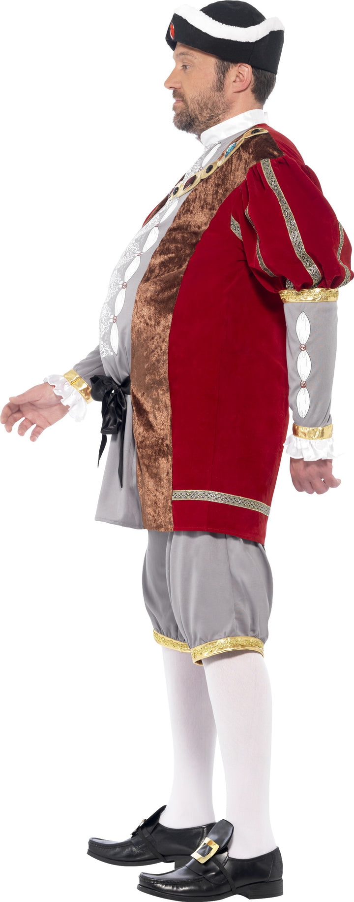 Mens Deluxe Henry VIII 8th Book Day Monarch Royal Costume