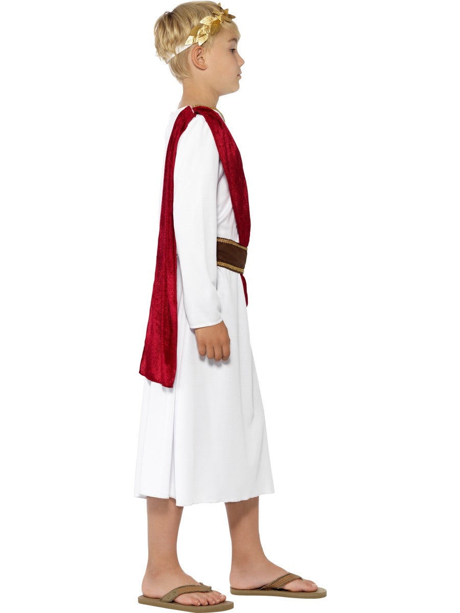 Boys Roman Ancient Historical Grecian Greek Fancy Dress Costume