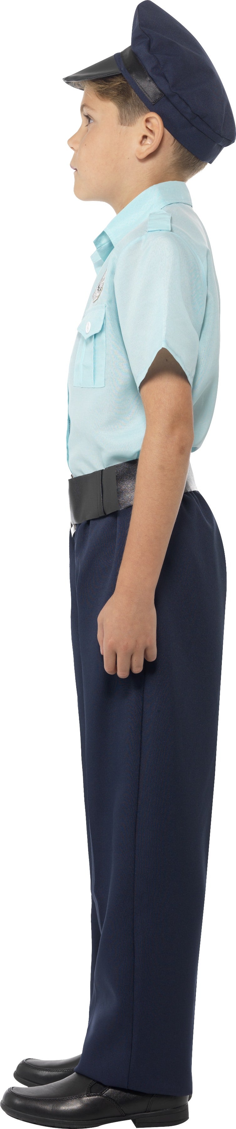 Boys Police Officer Cop Policeman Uniform Costume