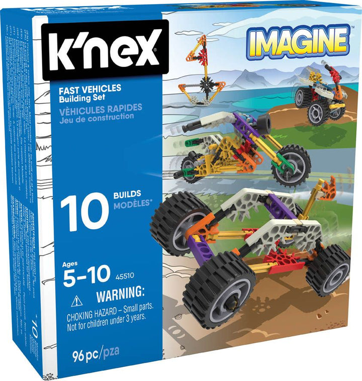Fast Vehicles 10 Model Building Set