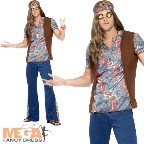 Orion the Hippie Mens Costume 80s 70s