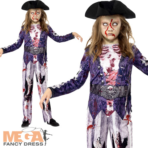 Deluxe Jolly Rotten Pirate Girl Costume