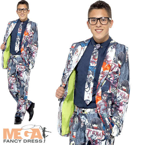 Zombie Suit Teens Costume