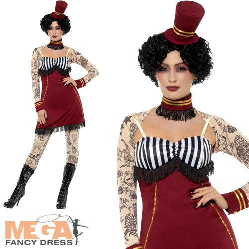 Deluxe Tattoo Lady Costume