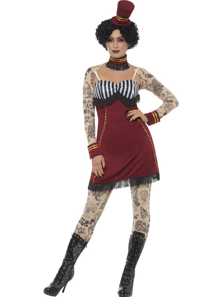 Deluxe Tattoo Lady Costume