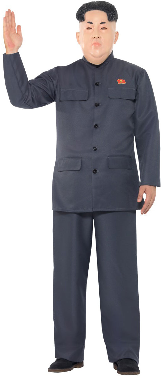 Mens Kim Jong Un North Korean President Dictator Costume