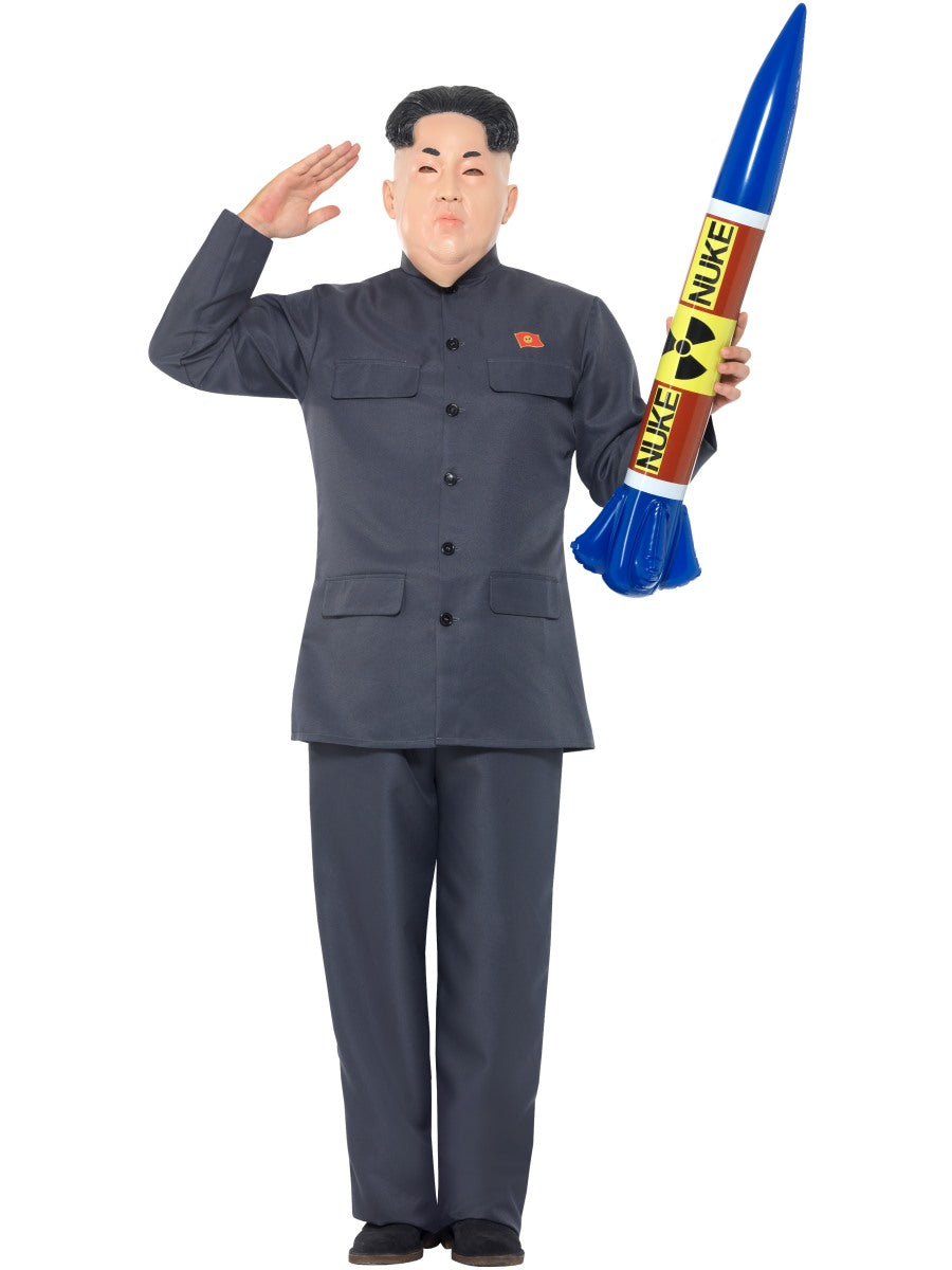 Mens Kim Jong Un North Korean President Dictator Costume