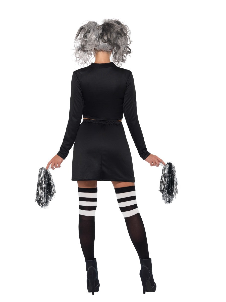 Ladies Fever Gothic Cheerleader Halloween Vampire Costume