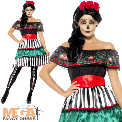 Day of the Dead Senorita Doll Costume