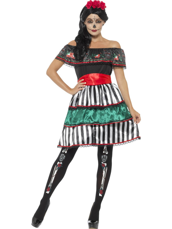 Day of the Dead Senorita Doll Costume