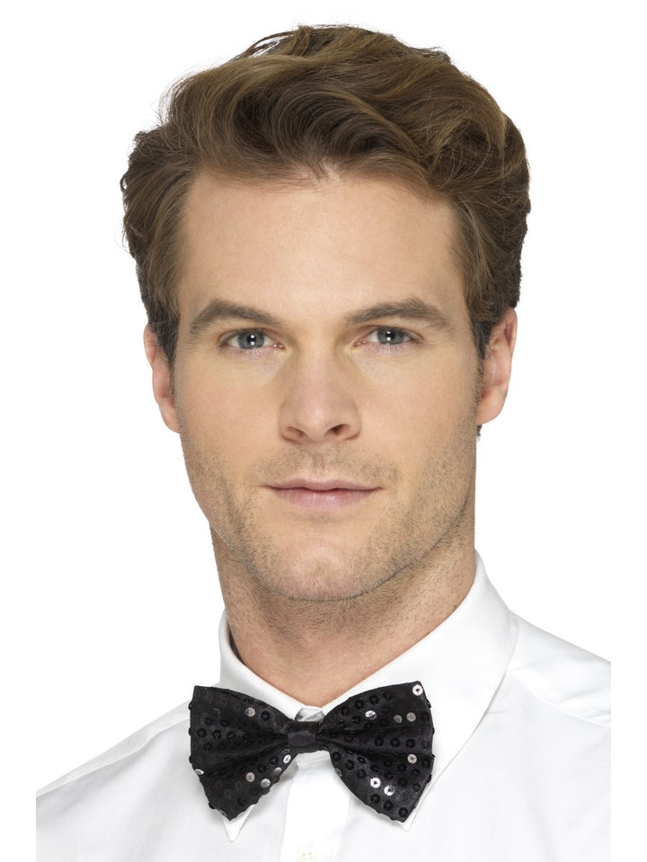 Sequin Bow Tie
