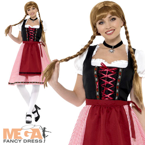 Ladies Bavarian Tavern Maid Oktoberfest Costume