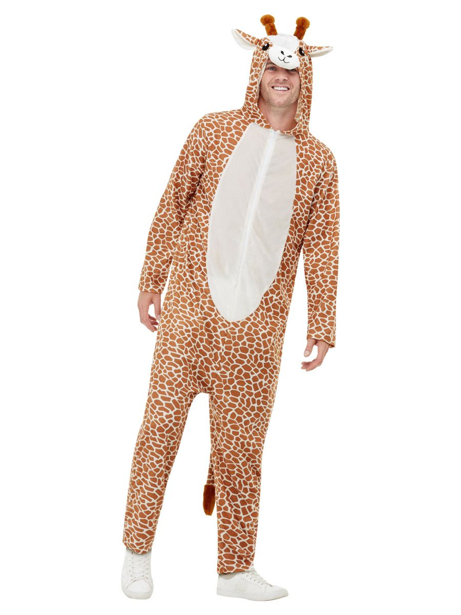 Adults Giraffe Zoo Safari Fancy Dress Costume