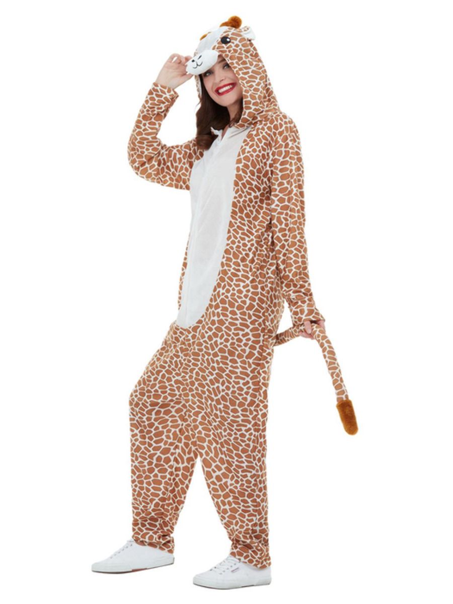 Adults Giraffe Zoo Safari Fancy Dress Costume