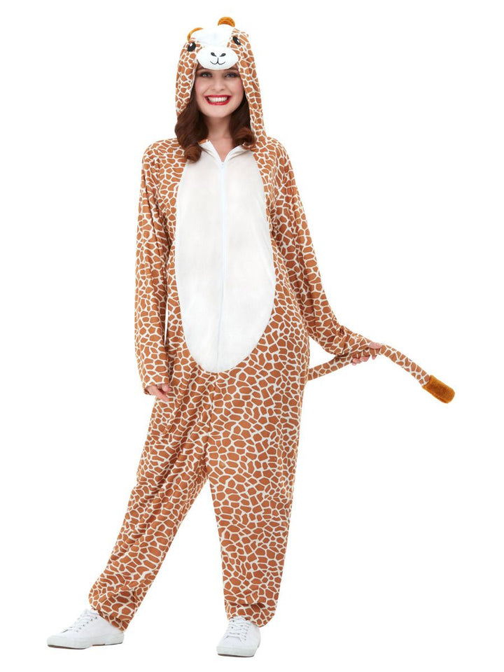 Adults Giraffe Zoo Safari Fancy Dress Costume