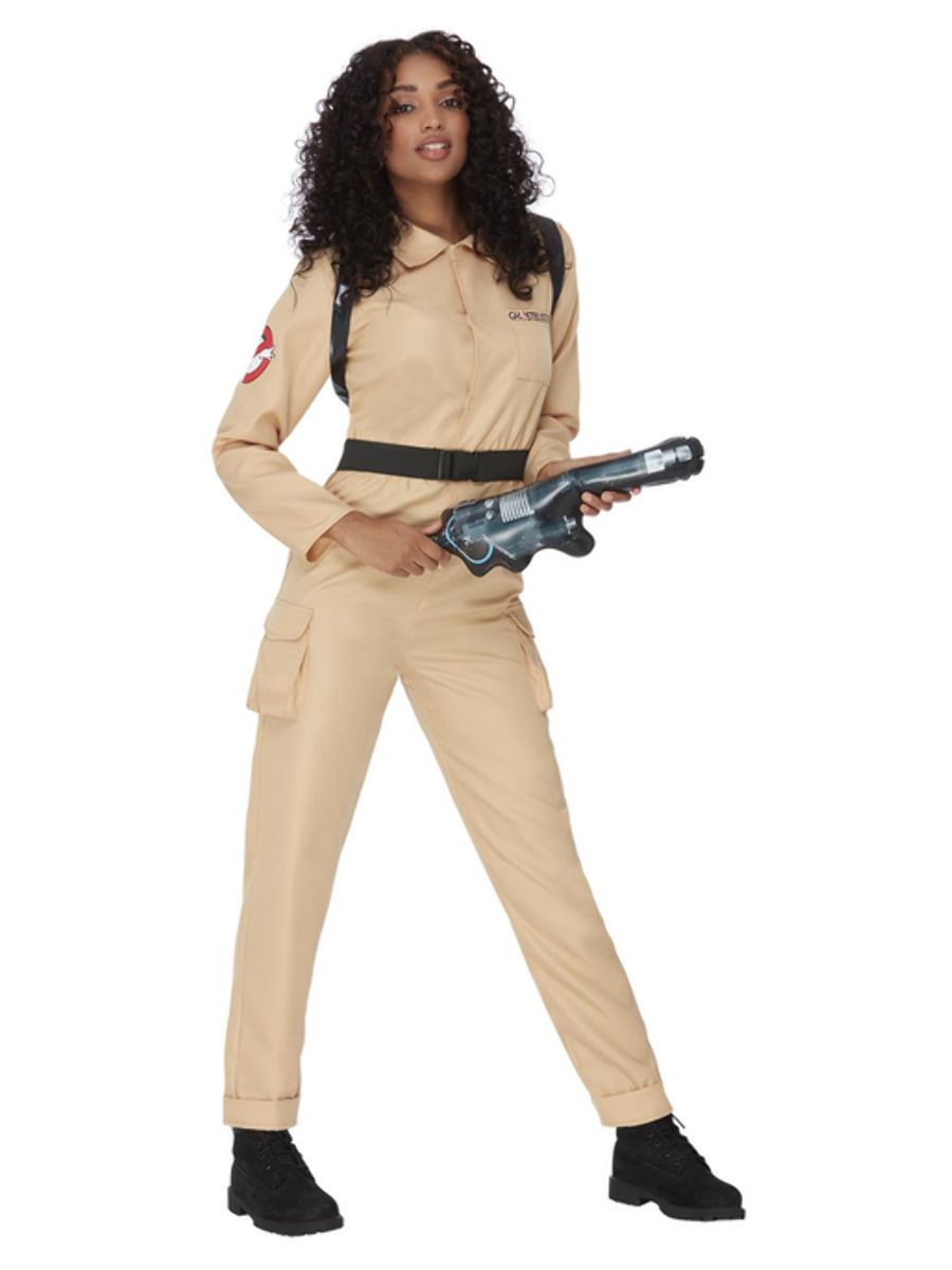 Ladies Ghostbusters Movie TV Halloween Fancy Dress Costume