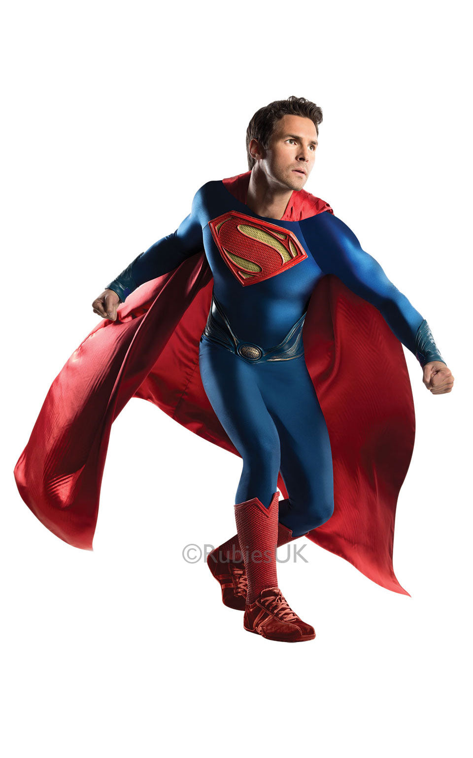 Grand Heritage Man of Steel Superman Costume - Deluxe Official Licensed Outfit