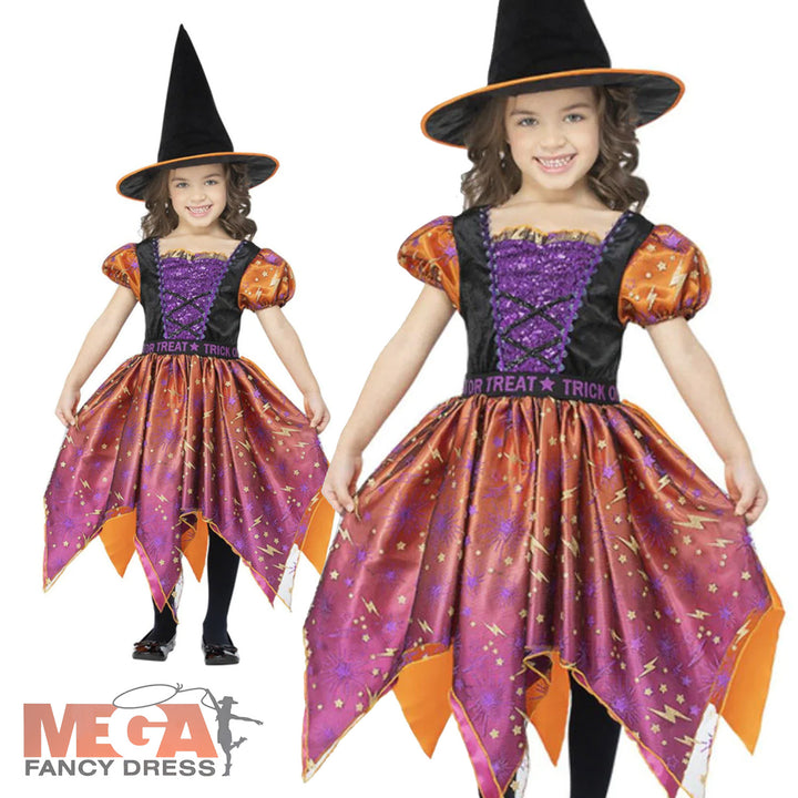 Moon & Stars Witch Costume