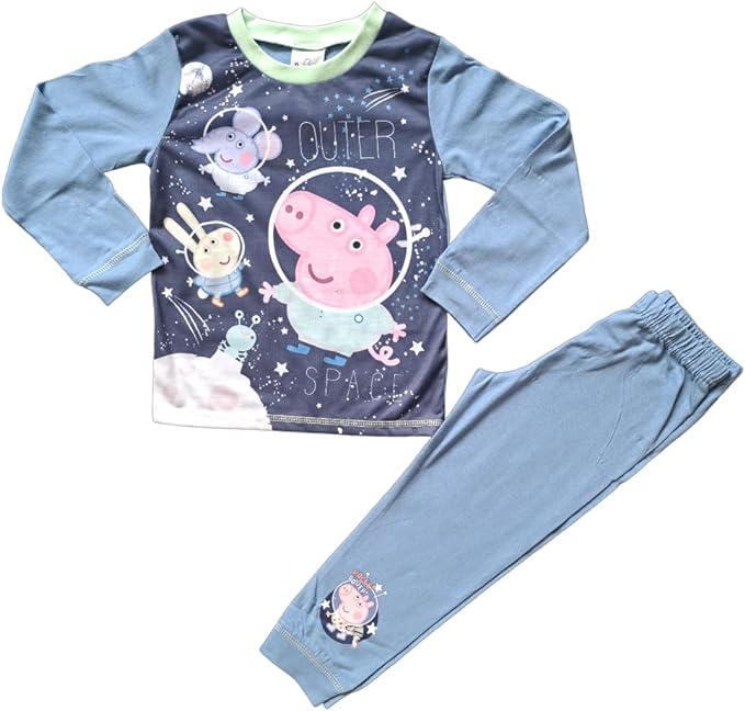 Official Peppa Pig Kids Character Pyjamas