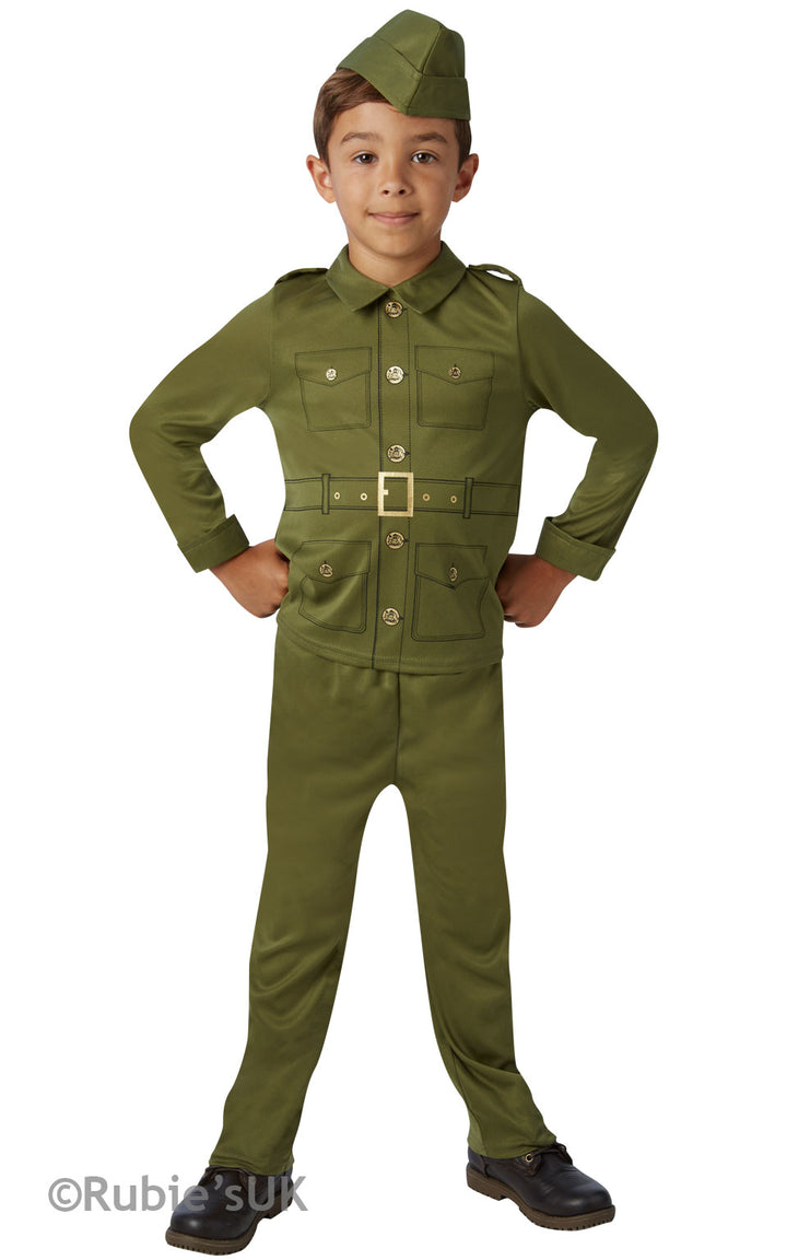 Kids WW2 Soldier Costume