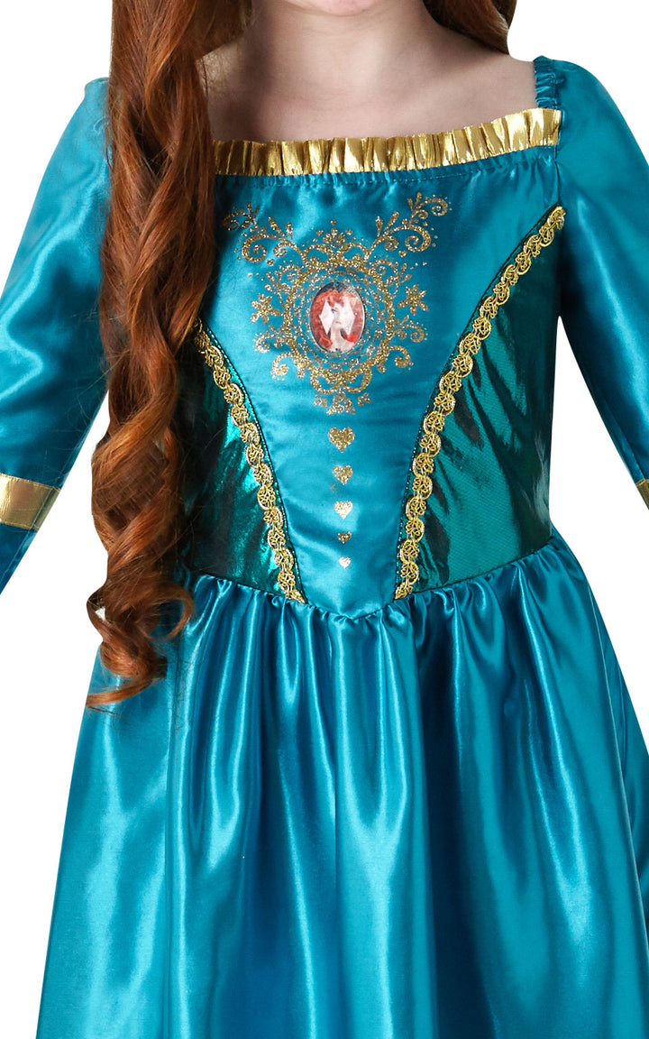 Brave's Gem Princess Merida Girls Costume