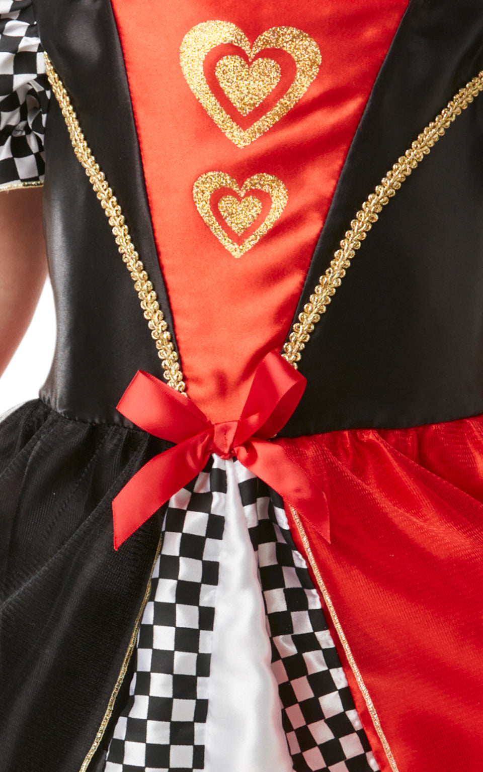Girls Queen of Hearts Costume Fancy Dress