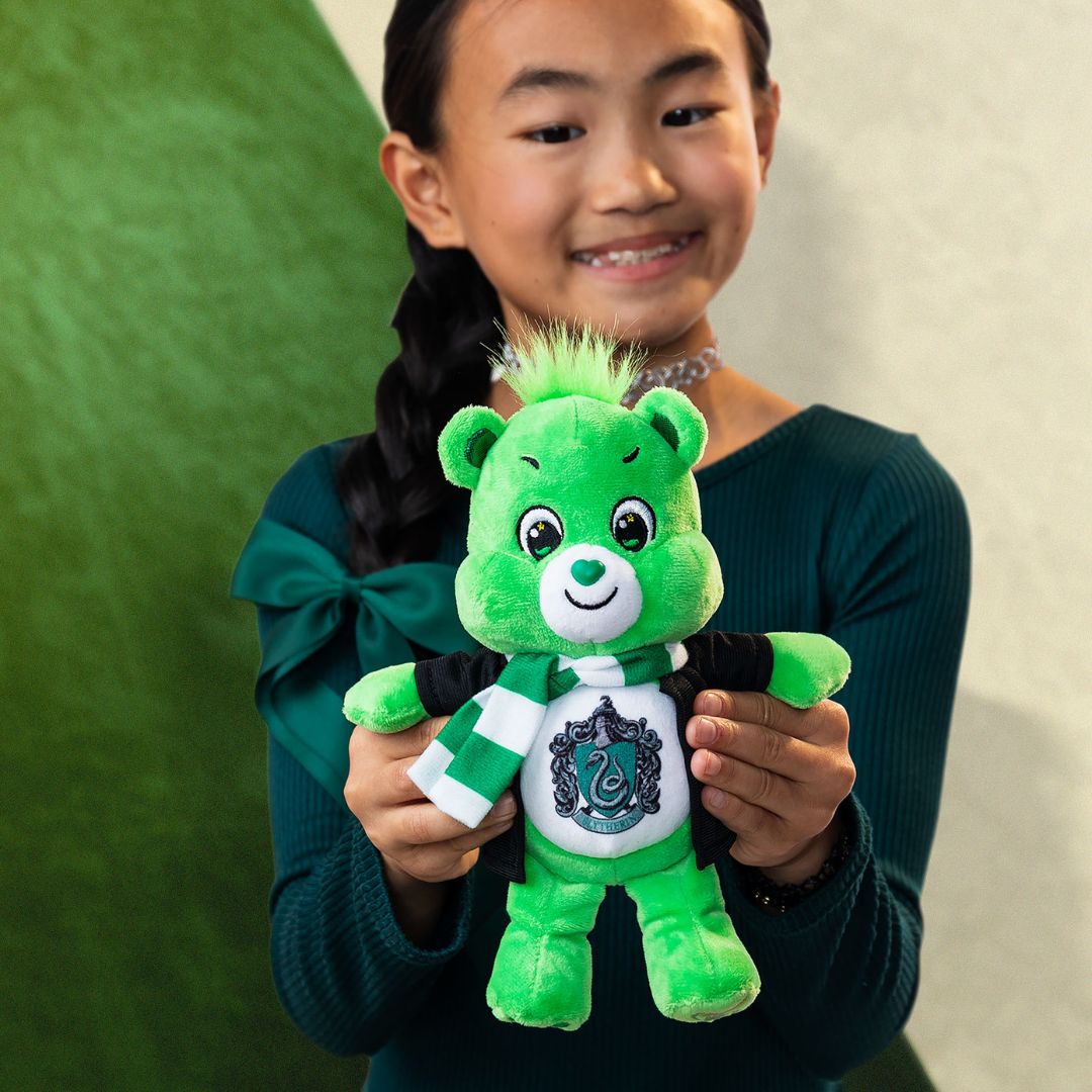Care Bears x Harry Potter 22cm Good Luck as Slytherin