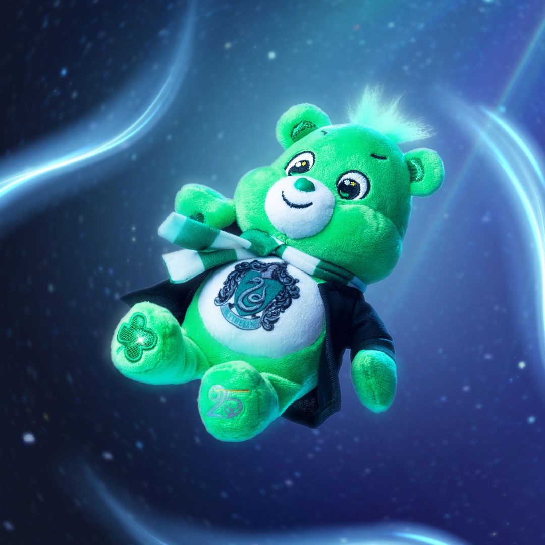 Care Bears x Harry Potter 22cm Good Luck as Slytherin