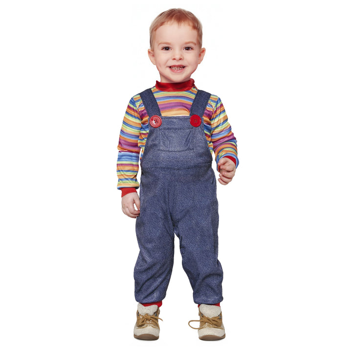 Toddler Chucky Killer Doll Halloween Fancy Dress Costume