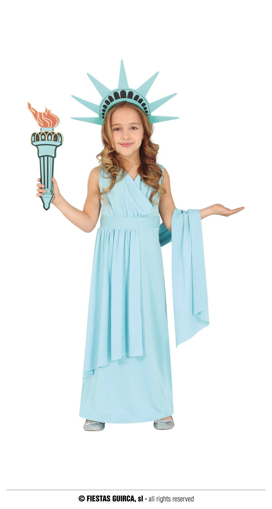 Kids Statue of Liberty American Dream Costume