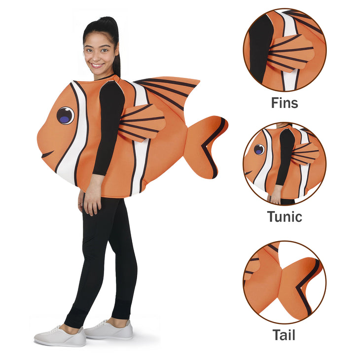 Kids Fish Animal Fancy Dress Costume