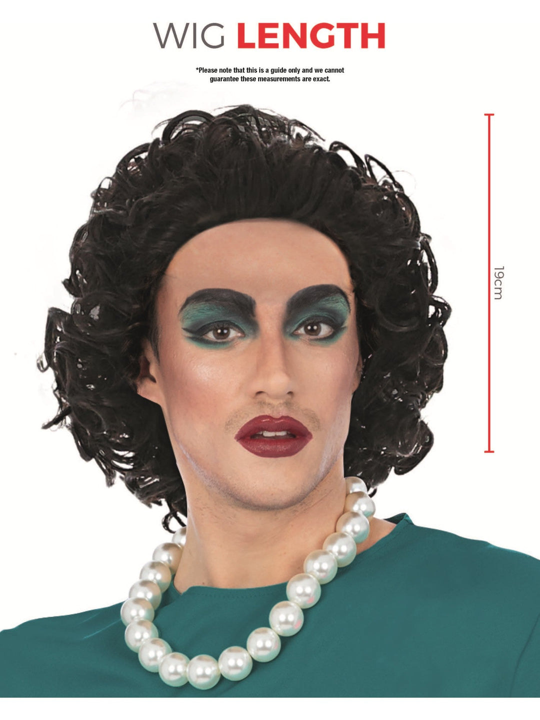 Officially Licensed Rocky Horror SHow Frank-N-Furter Wig
