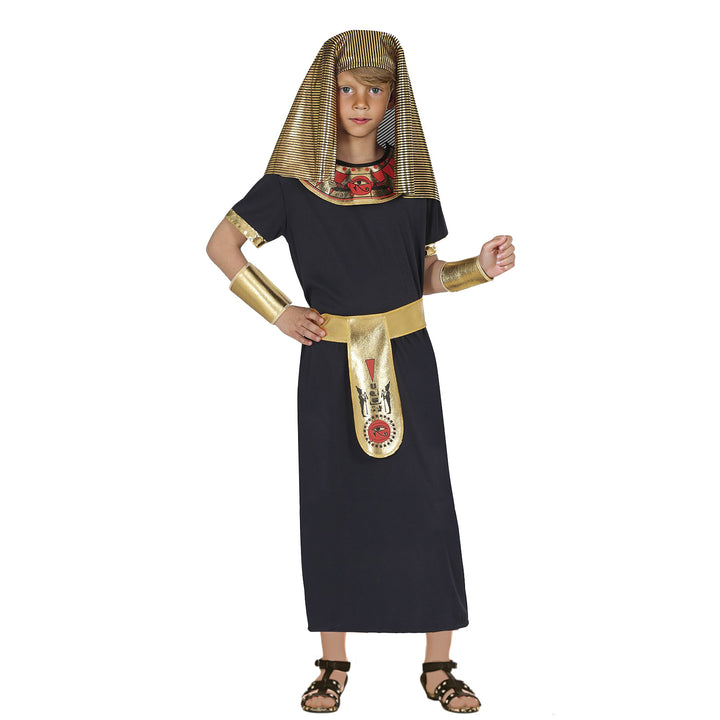 Boys Egyptian Pharaoh Kids Fancy Dress Costume