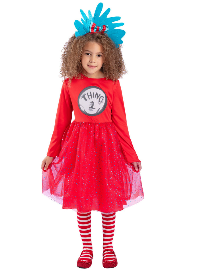 Licensed Dr Seuss Thing 1 and Thing 2 Book Day Costume