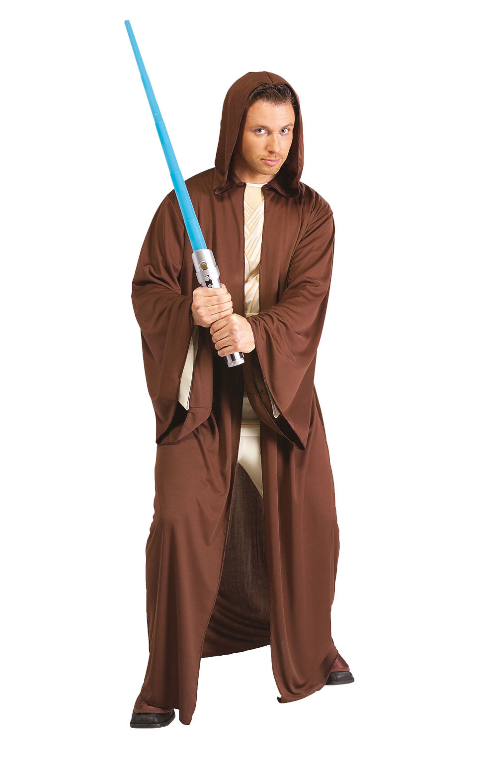 Men's Hooded Jedi Robe Star Wars Sci Fi Movies Costume Cape