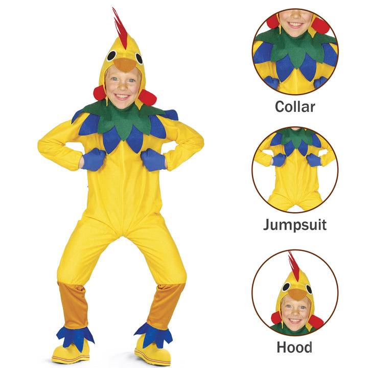 Kids Chicken Farmyard Animal Fancy Dress Costume