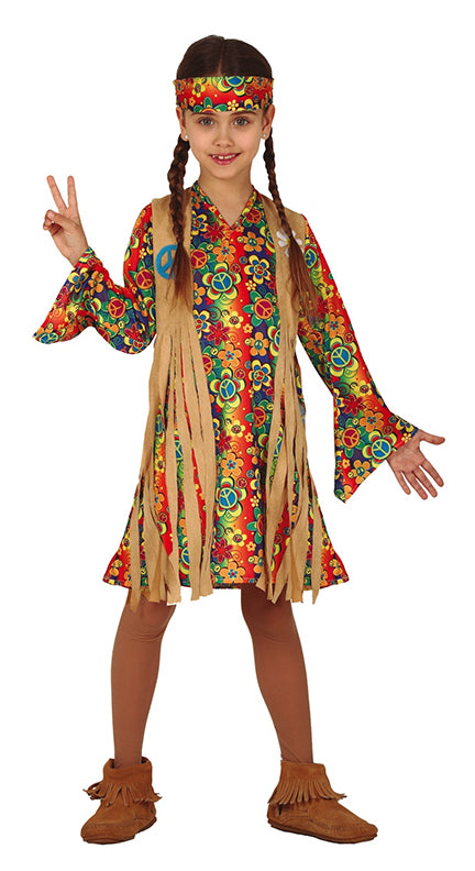Girls Hippie Costume