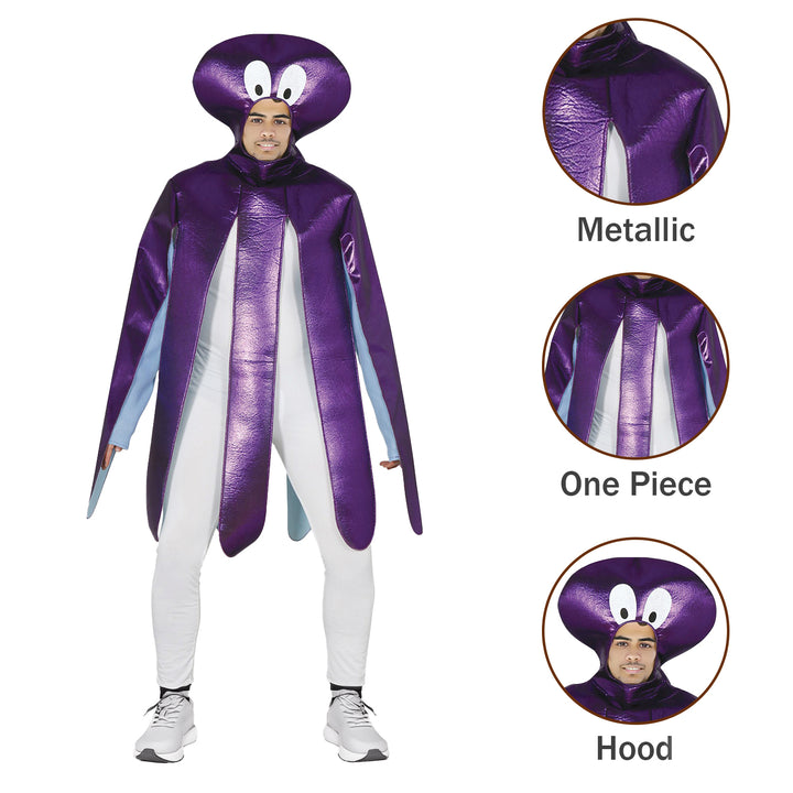 Adults Octopus Sea Creature Unisex Costume