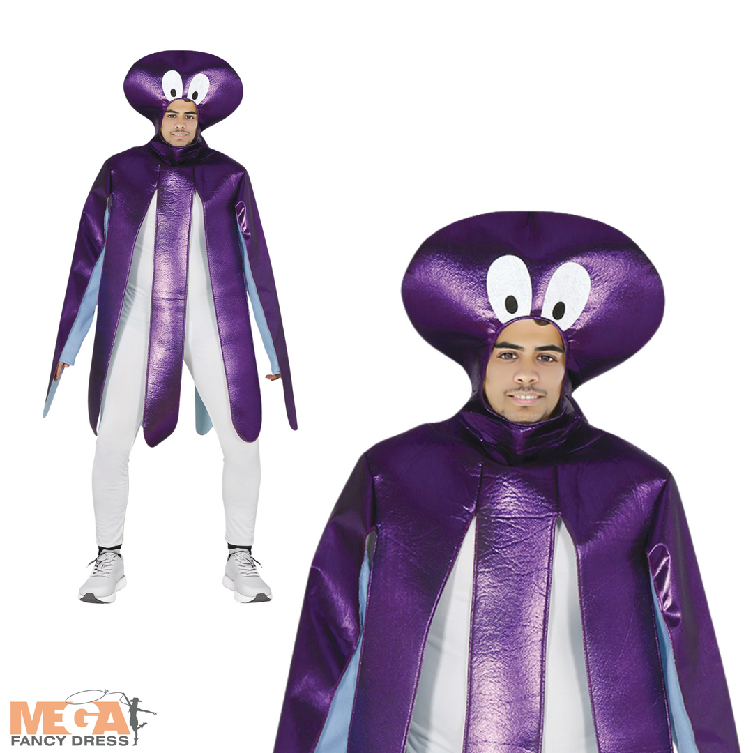 Adults Octopus Sea Creature Unisex Costume