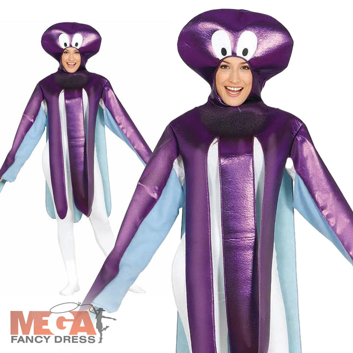 Adults Octopus Sea Creature Unisex Costume